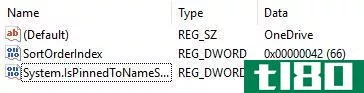 registry onedrive file explorer