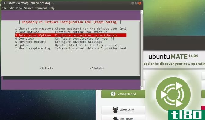 ubuntu mate raspi config