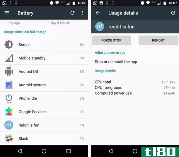 android battery app