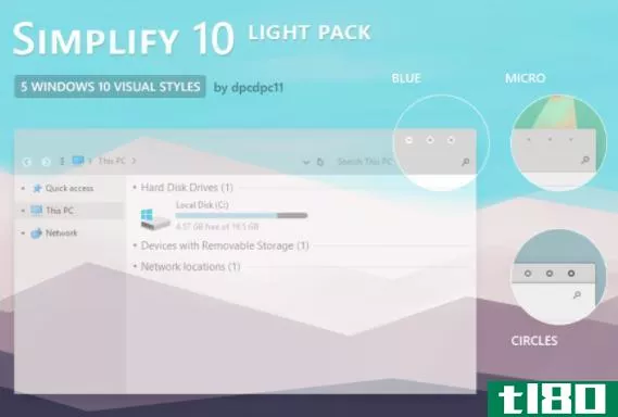 simplify light theme pack