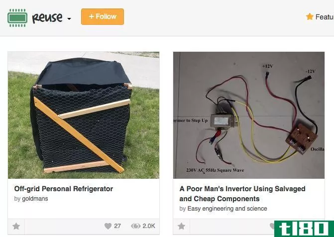 reuse instructables