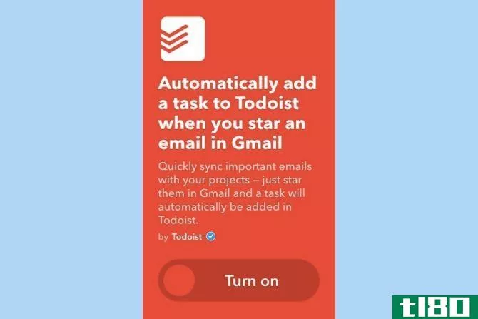 ifttt gmail todoist tasks