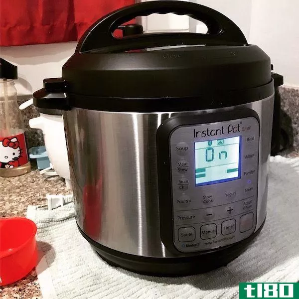 instant pot on and ready