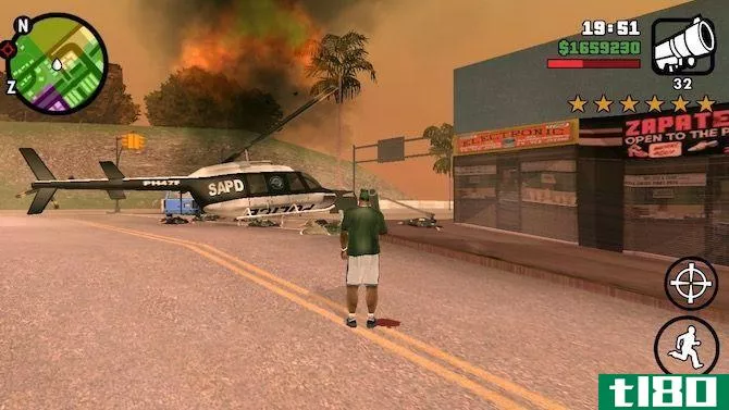 grand theft auto san andreas c***ole game to mobile
