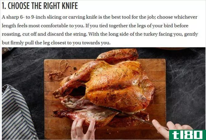 plan perfect thanksgiving guides epicurious turkey carving