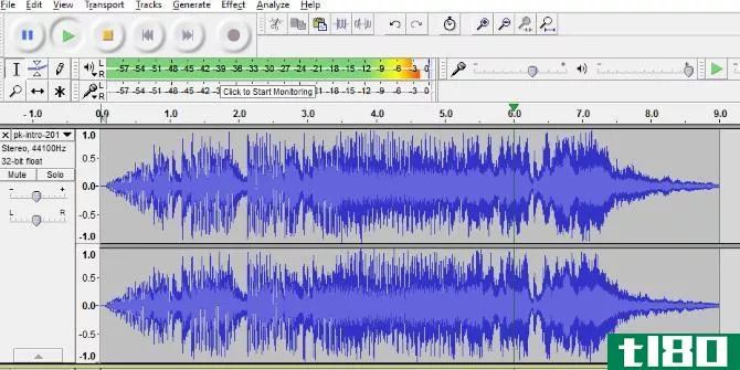 audacity audio editor
