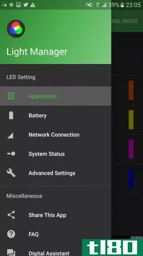 light manager android led notificati***