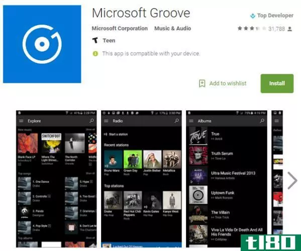 groove app android