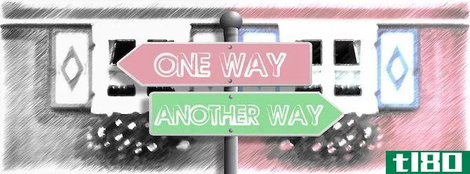 one way street