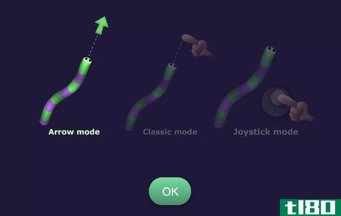 slither controls mobile