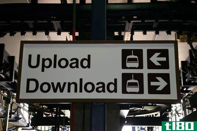 upload download signs