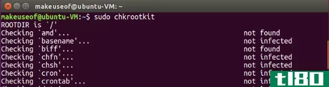 ubuntu chkrootkit