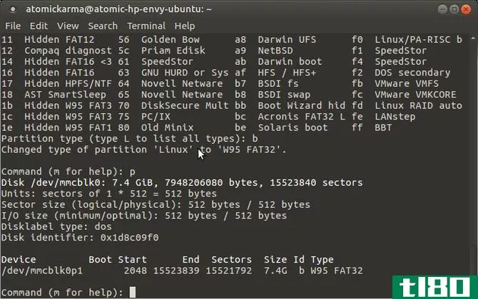 linux raspberry pi setup format