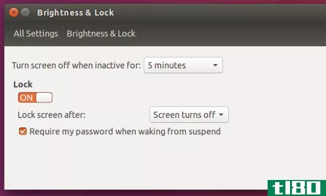 ubuntu screensaver lock