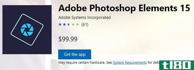 adobe photoshop elements windows store apps