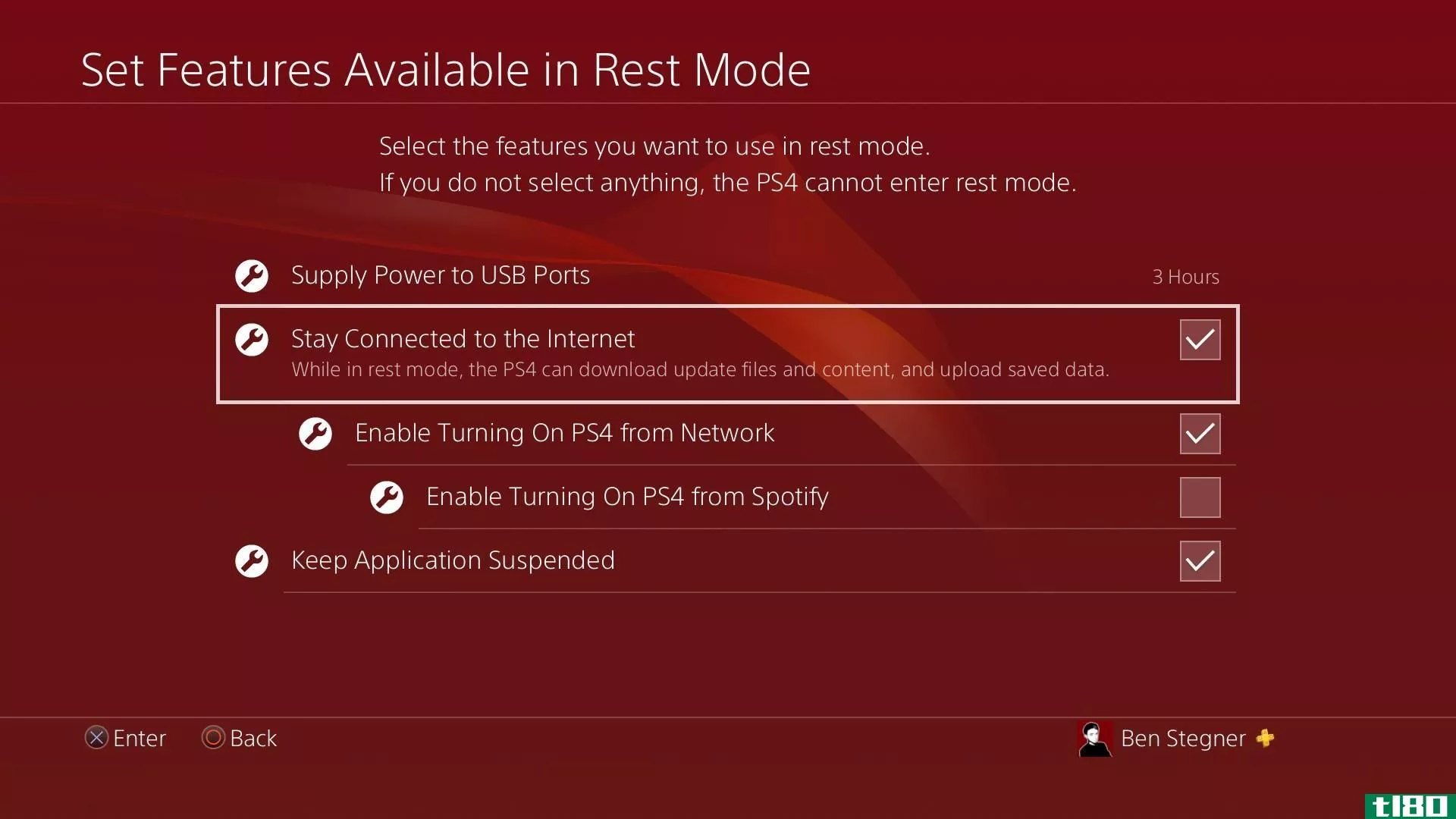 PS4 Rest Mode Opti***
