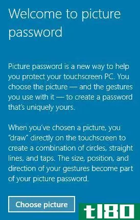 windows 10 picture password setup