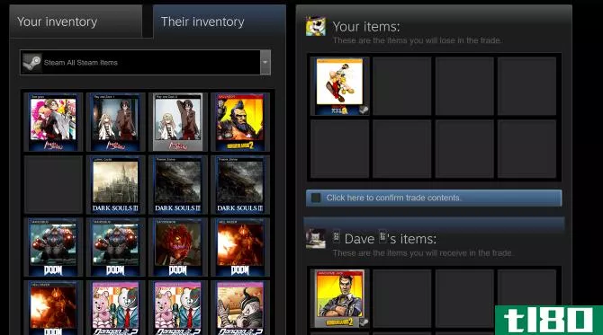 Trading Steam cards