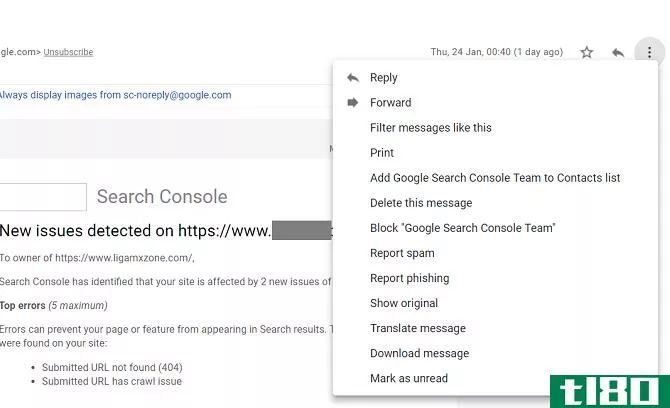 gmail block email web app