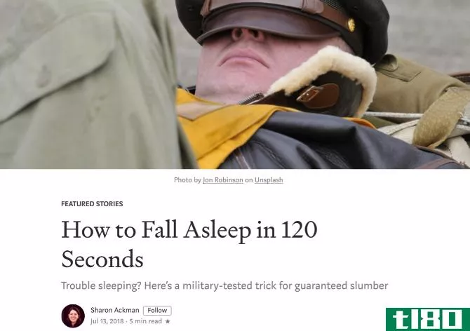 Learn the U.S. Navy Pre-Flight School's military method for falling asleep anywhere in 120 seconds