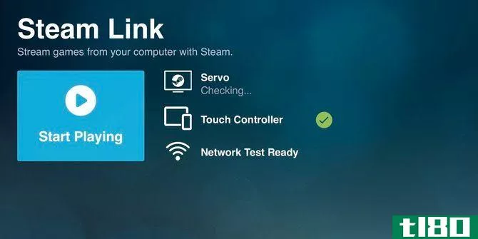 Steam Link initializing