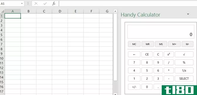 Excel Add-In Handy Calculator