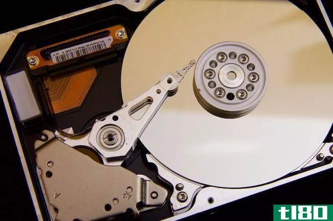 hard drive open