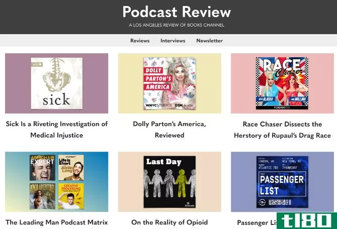 Podcast Review by LA Review of Books