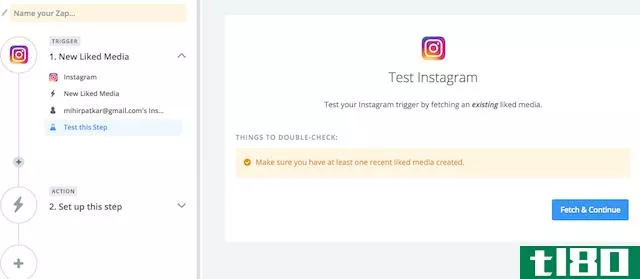 Instagram Download Likes Choose Trigger Step 3