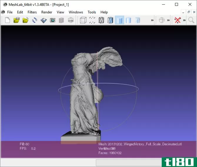 3D Meshlab Tool in Action