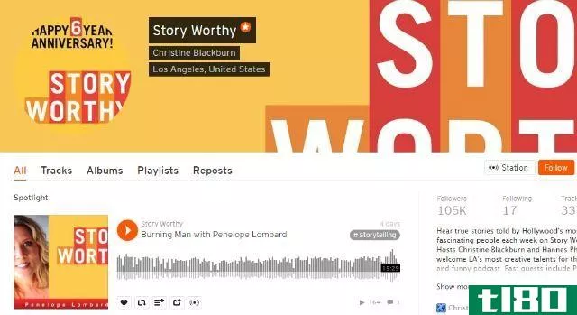 Story Worthy Podcast on SoundCloud