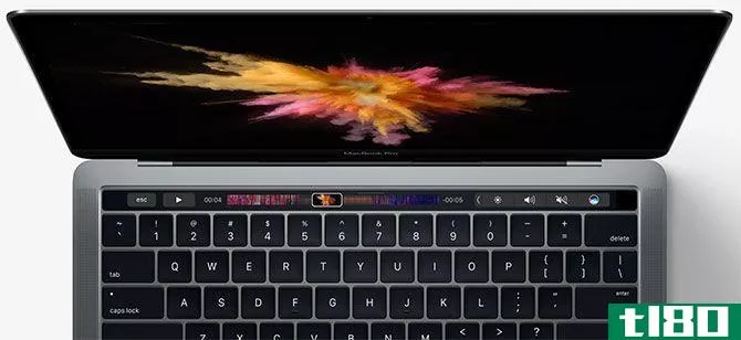 macbook touch bar