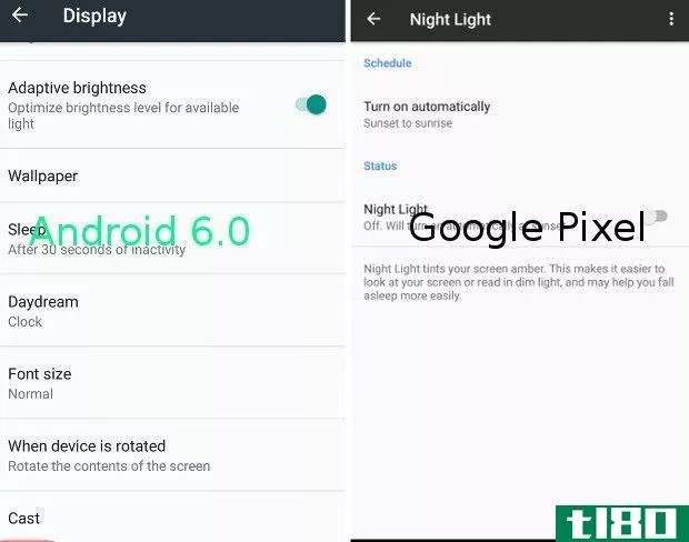 google pixel vs android