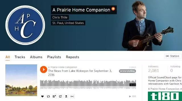 Prairie Home Companion Podcast on SoundCloud