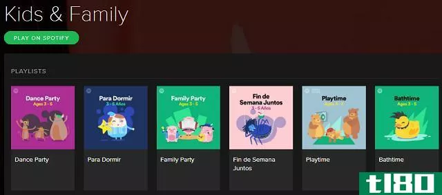 Spotify for Kids and Family