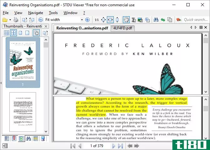 This is a screen capture of STDU Viewer