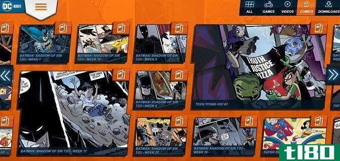 read free DC comics online children previews Batman