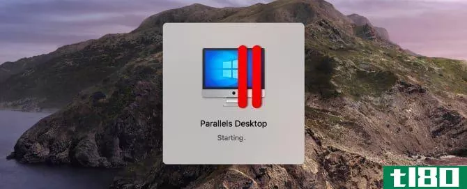 Parallels Desktop launching