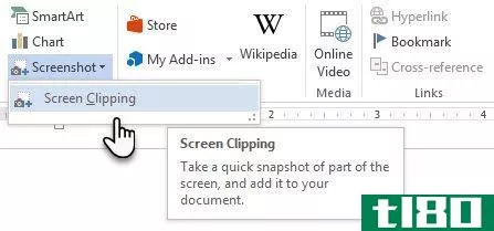 Microsoft Word - Screen Clipping Tool