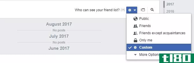Facebook Who can see your friend list?