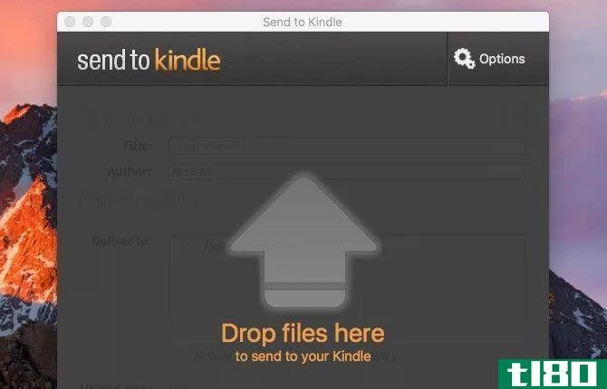 Amazon Send to Kindle