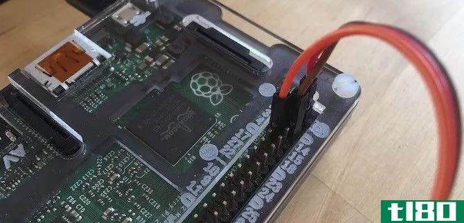 Labelled Raspberry Pi Case