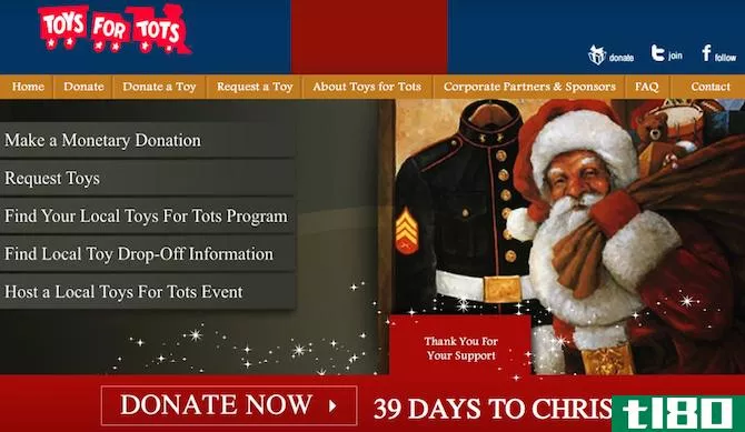 Christmas Charities -- Toys for Tots