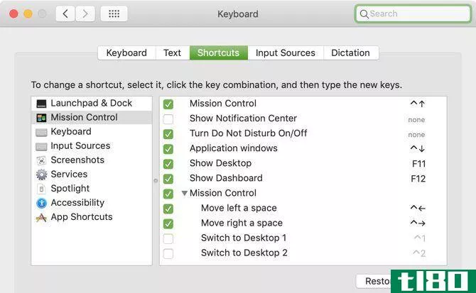 Current Keyboard Shortcuts Mac
