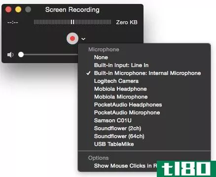 QuickTime Mac Screen Recording