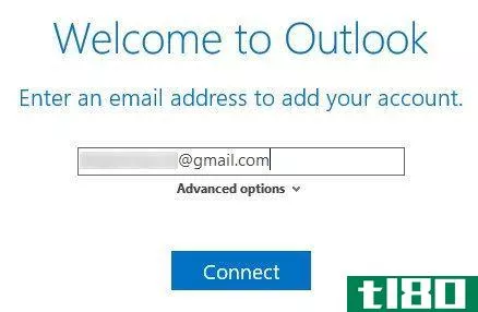Outlook Connect to Gmail