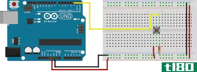Arduino Piezo Button Circuit