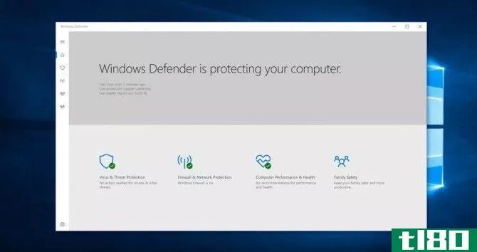 Windows 10 Creators Update -- Defender