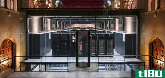 Futuristic Server Room