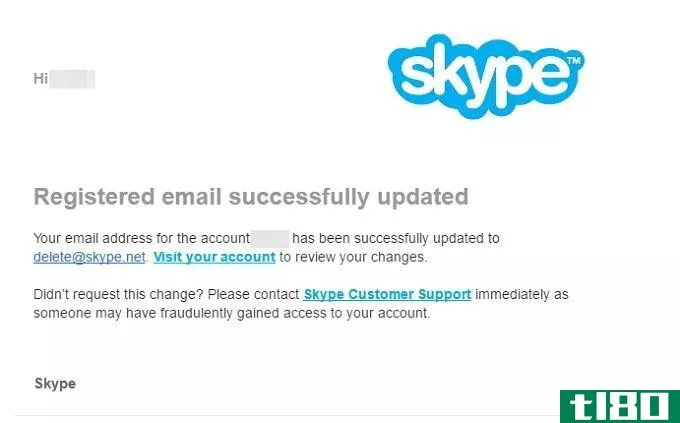 skype account deletion